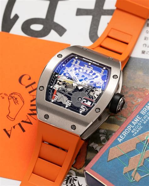 richard mille orange strap